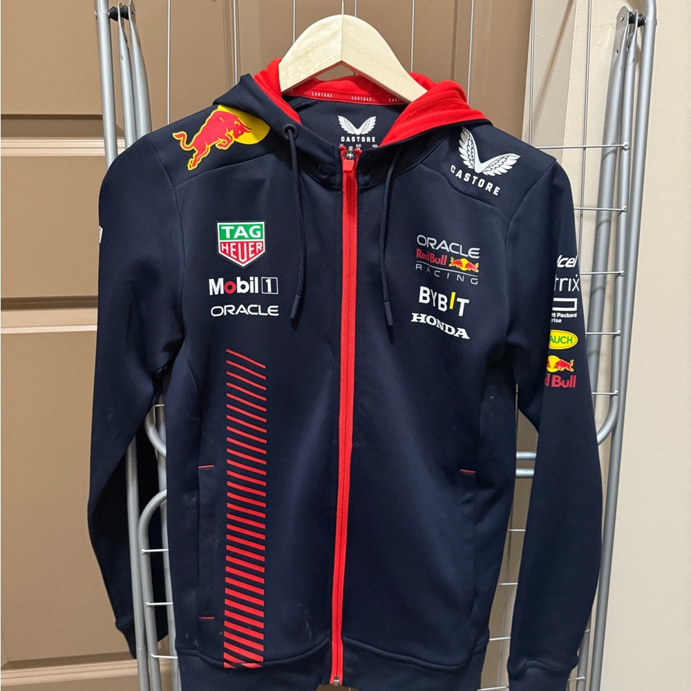 Women's Navy Formula 1 Red Bull Racing Jacket